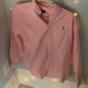 Pink Ralph Lauren shirt